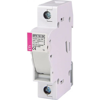 Тримач ETI EFH 10 1P 25A 1000V DC