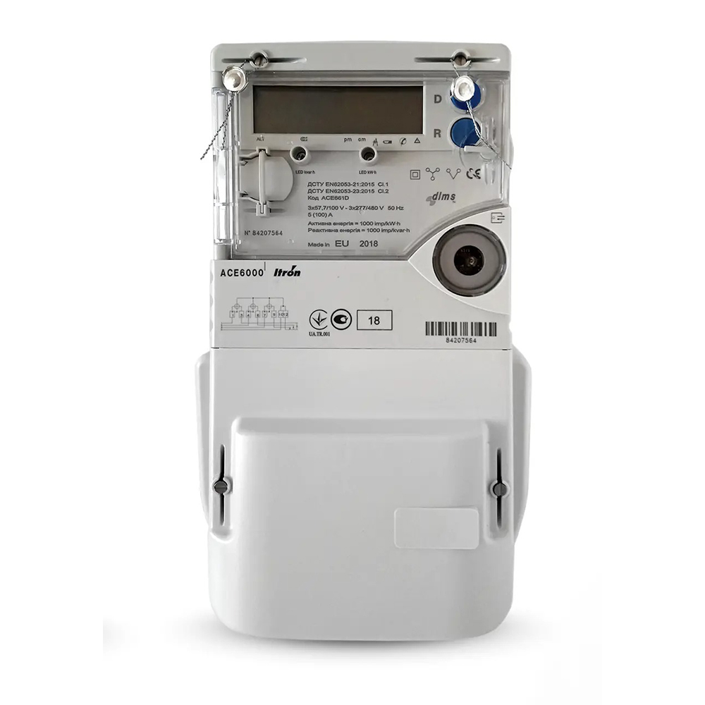Счетчик электрической энергии ETI ACE 6000 CL1.0 5 100A