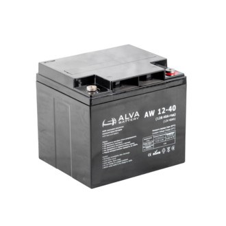 Акумулятор Alva Battery AW12-40(12V40AH) AGM