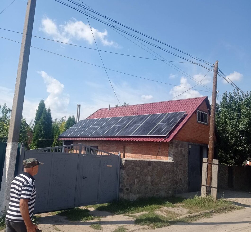 СЭС 4.48 кВт, г. Гадяч