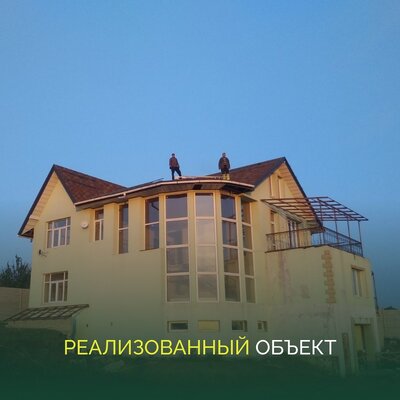Солнечная электростанция установлена на крыше