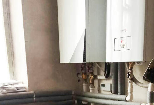 Каскад из двух тепловых насосов Daikin 16 кВт и 8 кВт