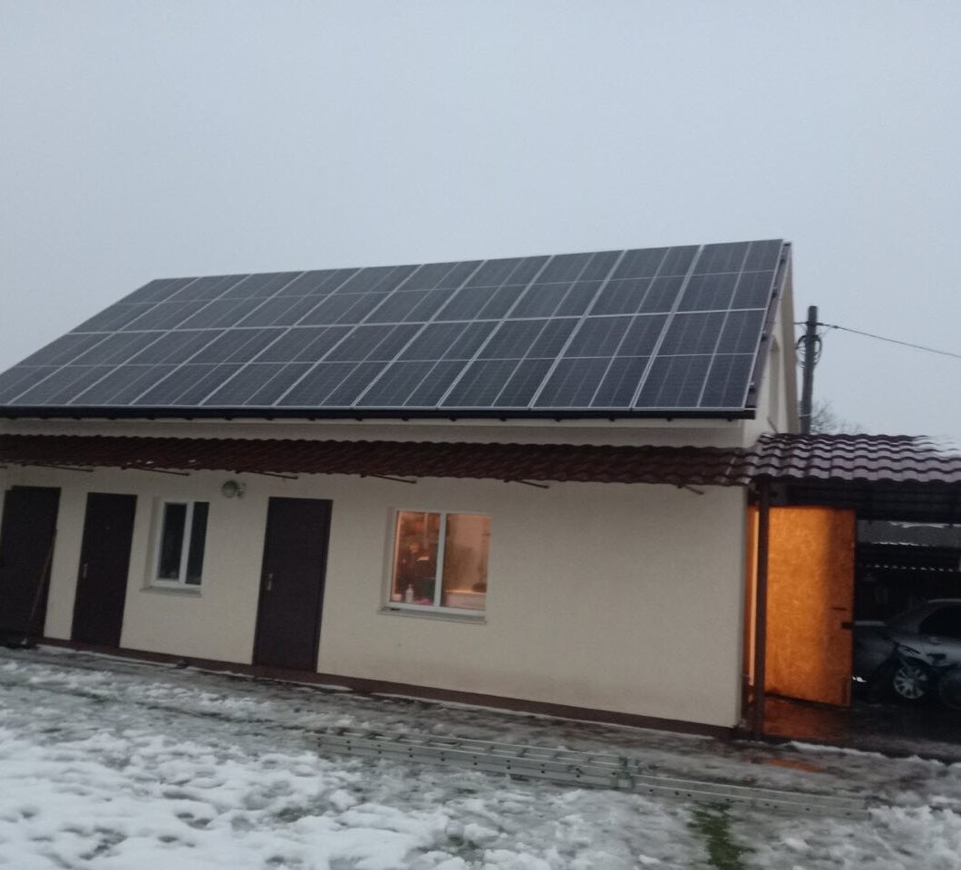 Солнечная электростанция 39 кВт, г. Никополь