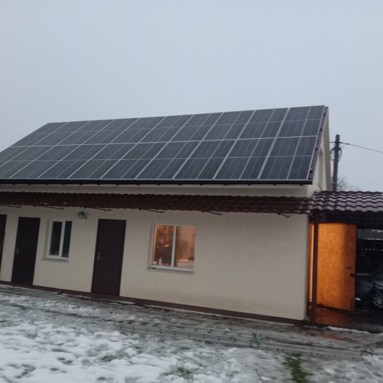 солнечные панели на крыше